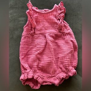 Boho baby romper